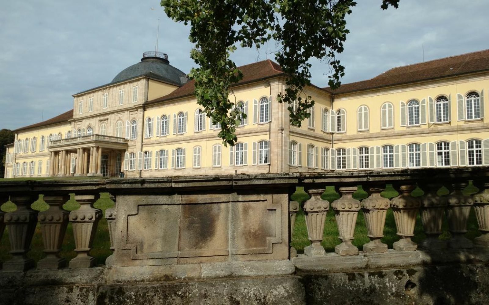 Hohenheim Palace near Stuttgart-Birkach - seat of the University of Hohenheim