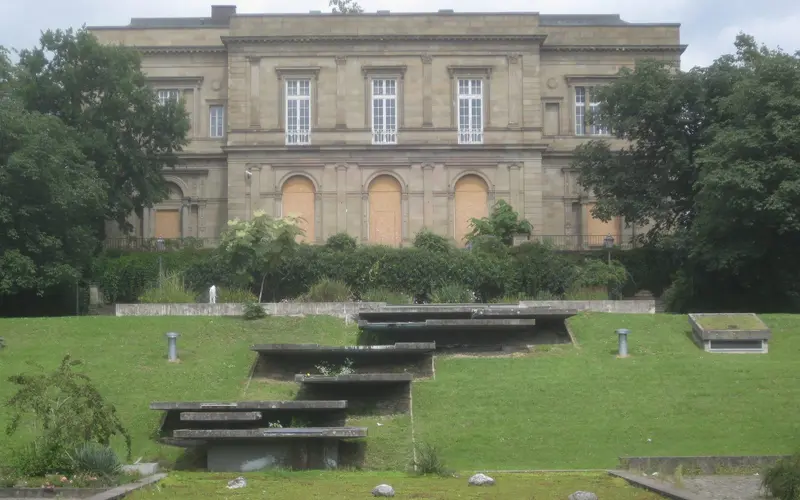Villa Berg in Stuttgart-Ost - seen from the south