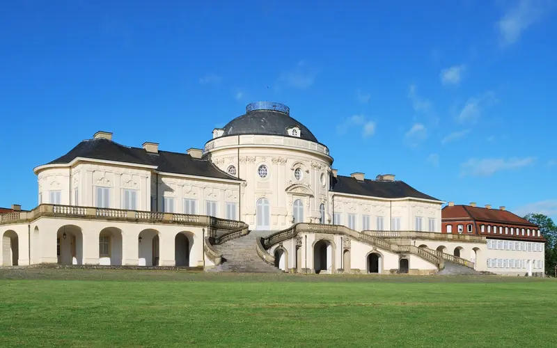 Solitude Palace near Stuttgart - the Rococo pleasure palace of Duke Carl Eugen, 1769