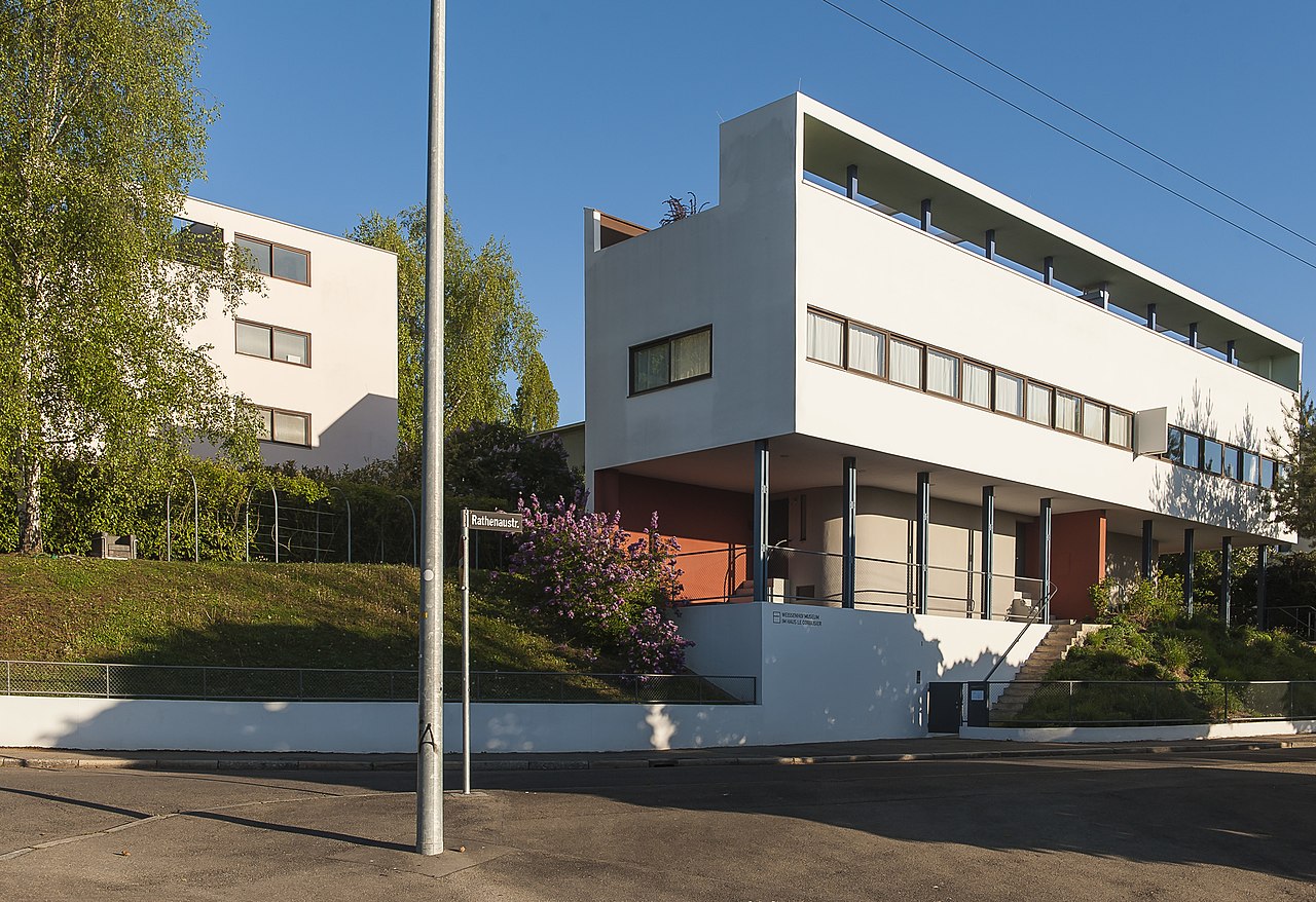 Weissenhof Museum in the Weissenhof Estate in Stuttgart - the Le Corbusier house, a UNESCO World Heritage Site