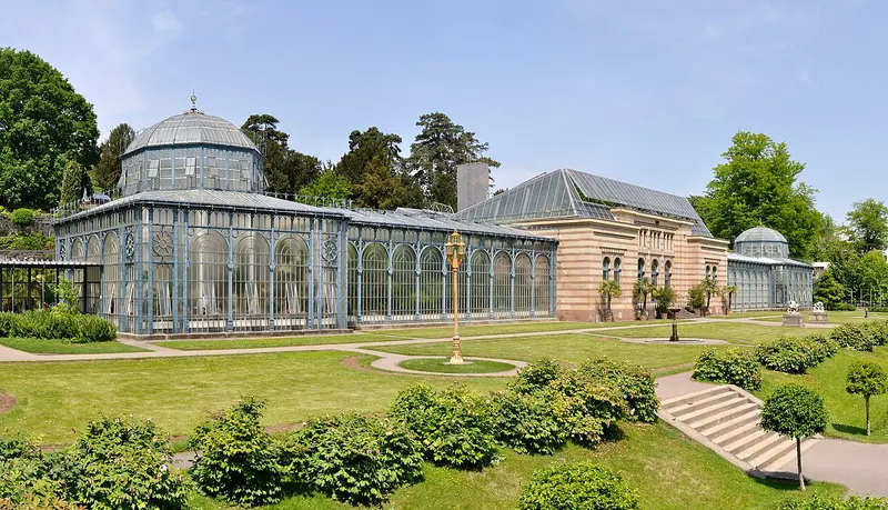 Maurisches Landhaus in der Wilhelma Stuttgart - historisches Schlossensemble König Wilhelms I.